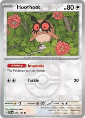 Hoothoot 77/131 Reverse Common