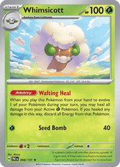 Whimsicott 8/131 Holo Rare