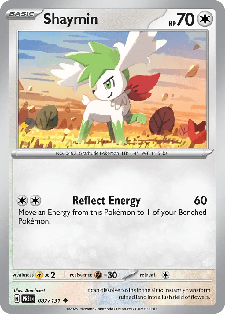 Shaymin 87/131 Uncommon - MissingNo.