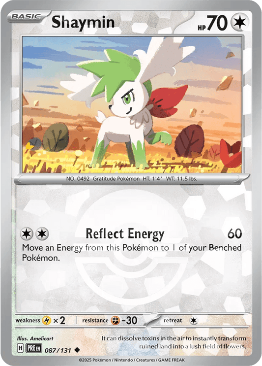Shaymin 87/131 Poké Ball Holo Uncommon - MissingNo.