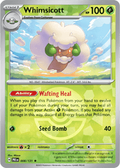 Whimsicott 8/131 Poké Ball Holo Rare