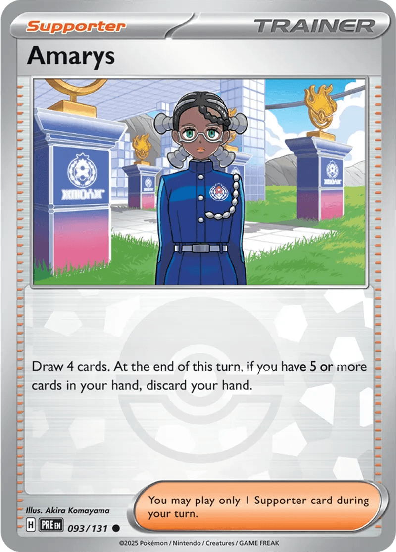 Amarys 93/131 Reverse Common - MissingNo.