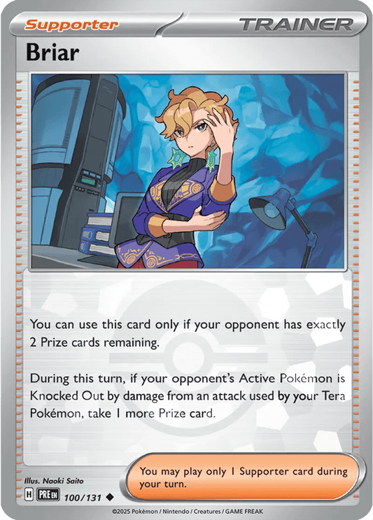 Briar 100/131 Reverse Uncommon - MissingNo.