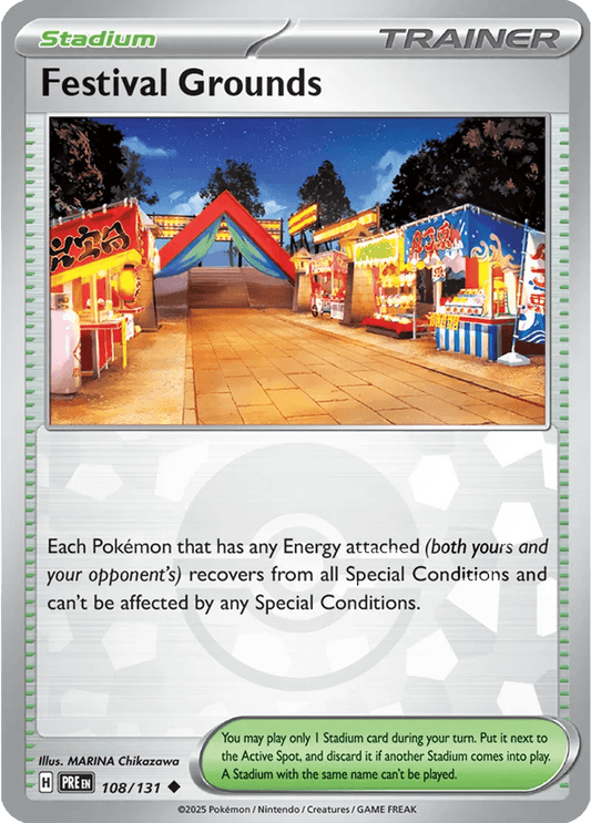 Festival Grounds 108/131 Reverse Uncommon - MissingNo.