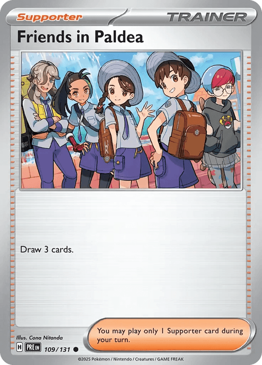 Friends in Paldea 109/131 Common - MissingNo.