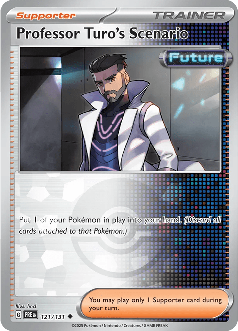 Professor Turo's Scenario 121/131 Reverse Uncommon - MissingNo.