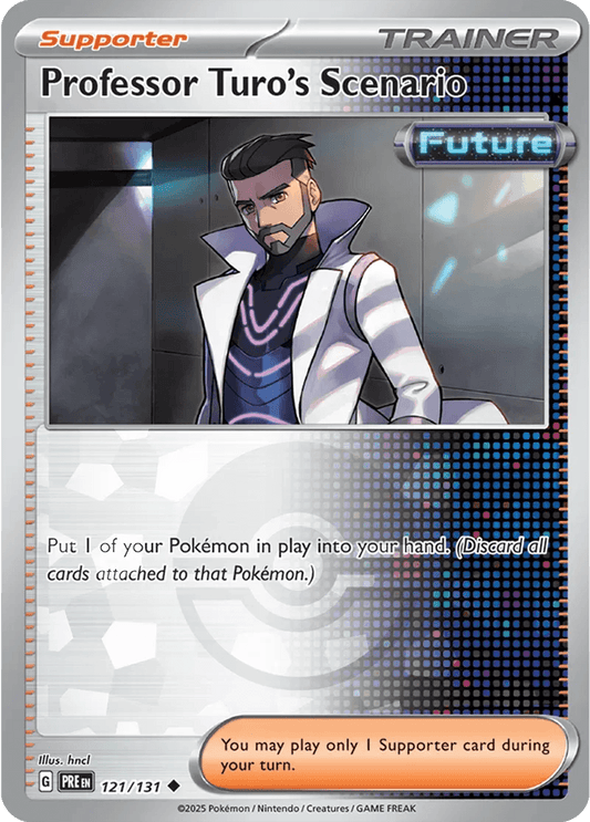 Professor Turo's Scenario 121/131 Reverse Uncommon - MissingNo.