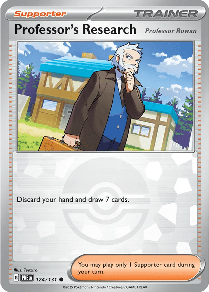 Professor's Research 124/131 Reverse Common - MissingNo.