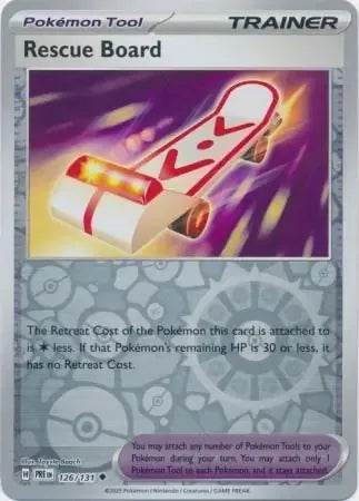 Rescue Board 126/131 Poké Ball Holo Uncommon - MissingNo.