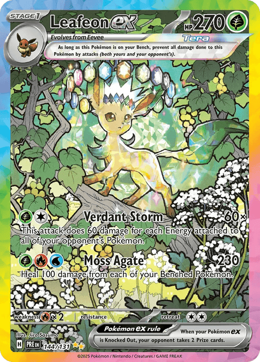 Leafeon ex 144/131 Special Illustration Rare ex - MissingNo.