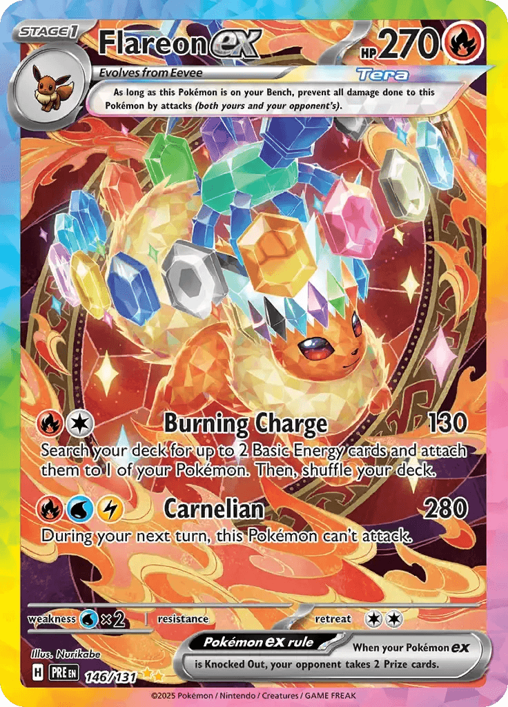 Flareon ex 146/131 Special Illustration Rare ex - MissingNo.