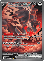 Bloodmoon Ursaluna ex 168/131 Special Illustration Rare ex