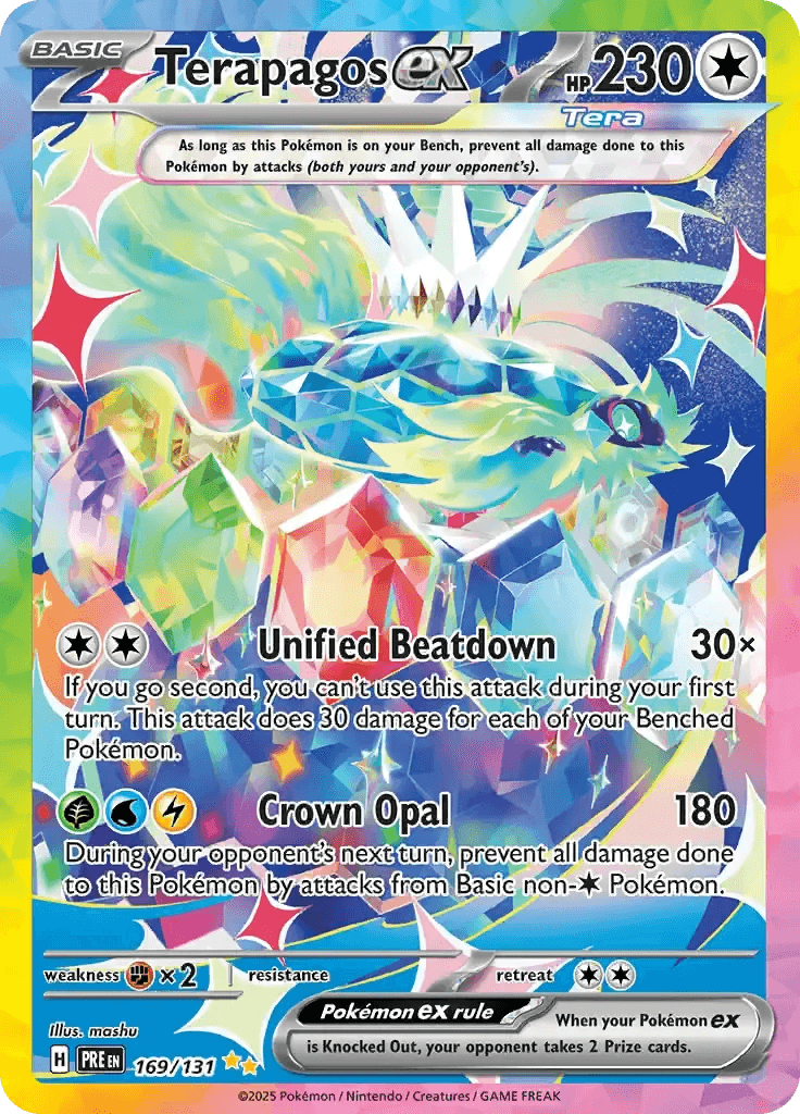 Terapagos ex 169/131 Special Illustration Rare ex - MissingNo.