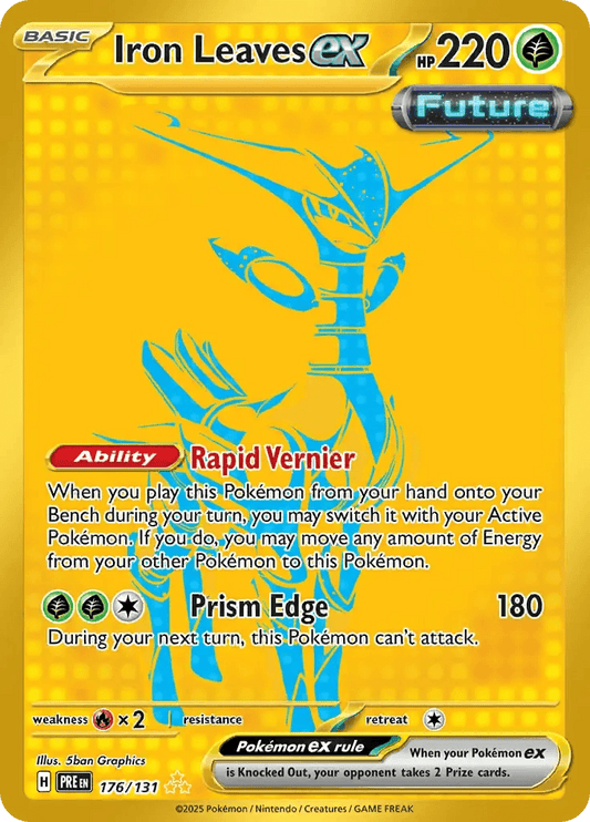 Iron Leaves ex 176/131 Hyper Rare ex - MissingNo.
