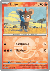 Litleo 15/131 Poké Ball Holo Common