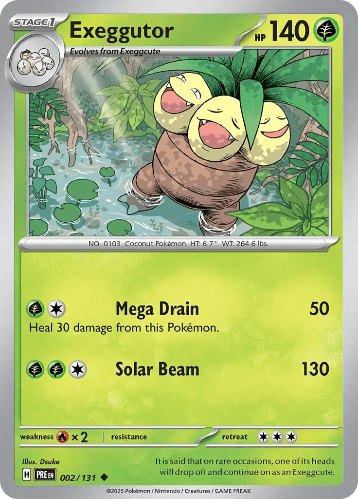 Exeggutor 2/131 Uncommon - MissingNo.