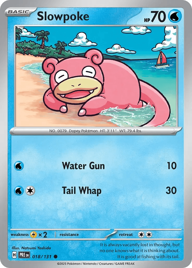 Slowpoke 18/131 Common - MissingNo.