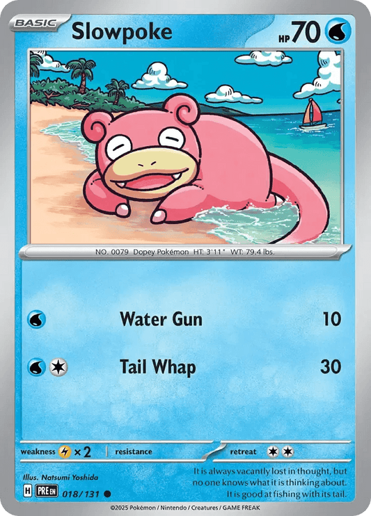Slowpoke 18/131 Common - MissingNo.