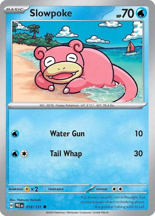 Slowpoke 18/131 Poké Ball Holo Common - MissingNo.