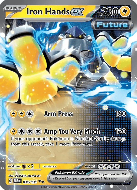Iron Hands ex 31/131 Double Rare ex - MissingNo.