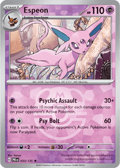 Espeon 33/131 Reverse Rare