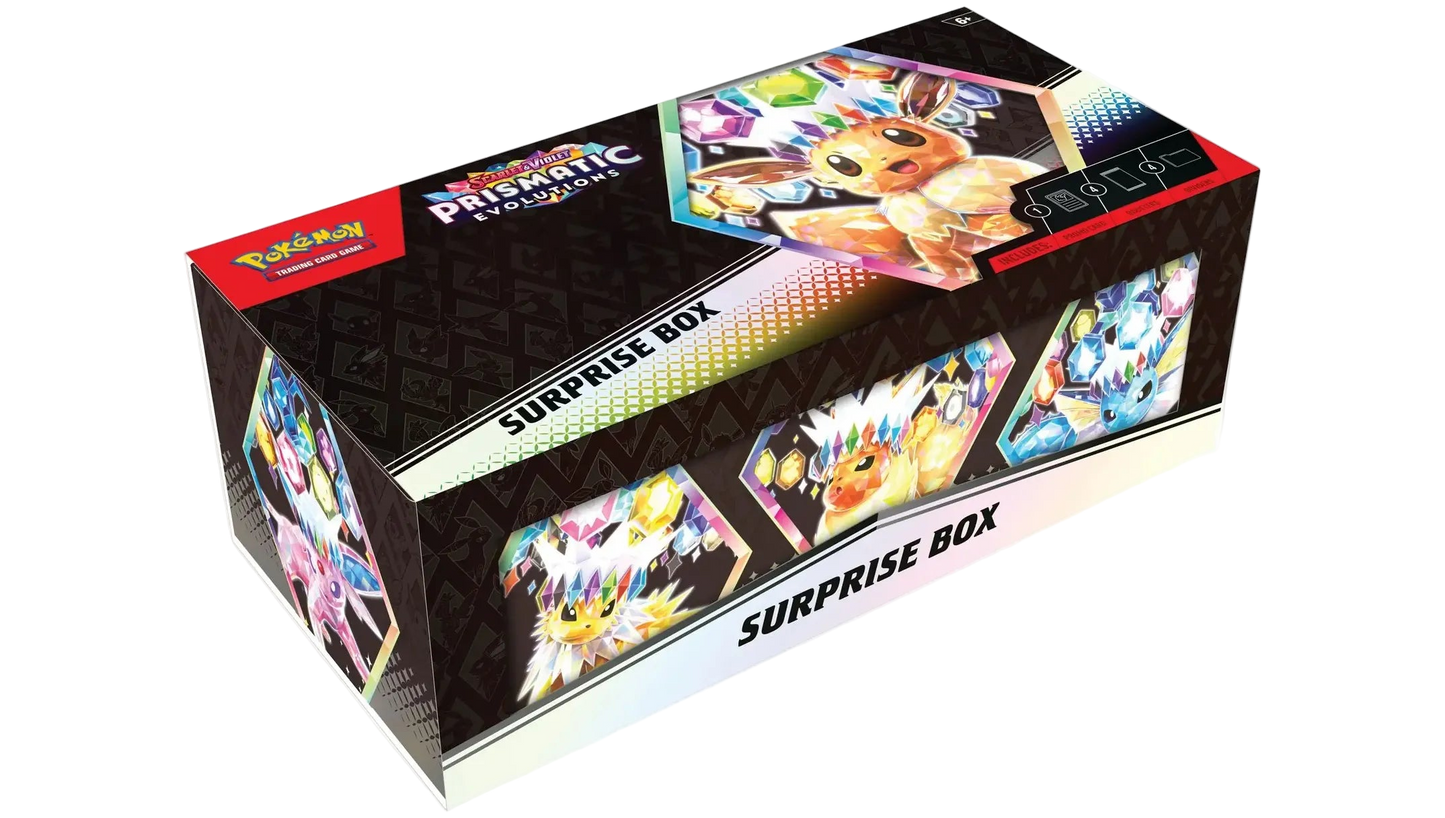 Prismatic Evolutions Surprise Box