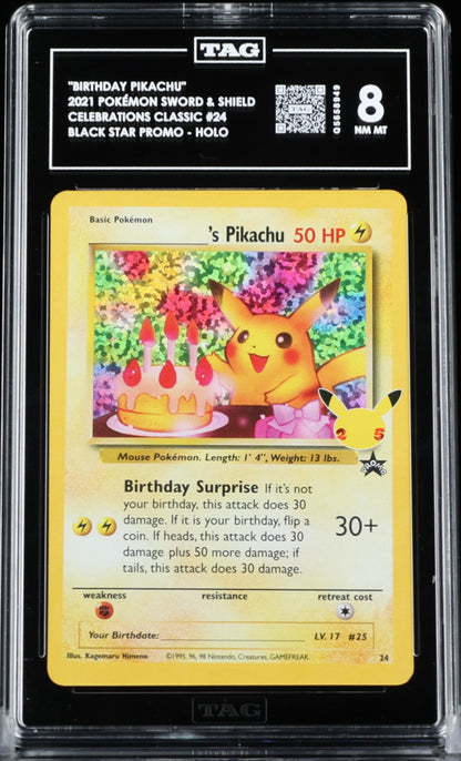 Birthday Pikachu 024/025 - TAG 8 - MissingNo.
