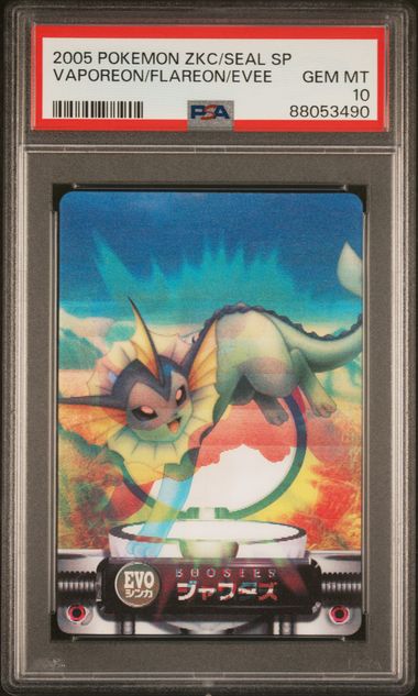 Vaporeon/Flareon/Eevee PSA 10 - MissingNo.