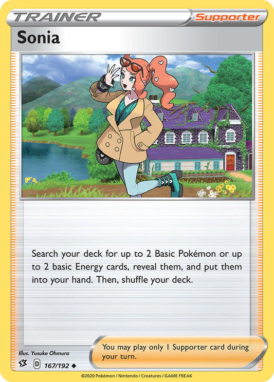 Sonia 167/192 Reverse Holo Professor Program Promo - MissingNo.