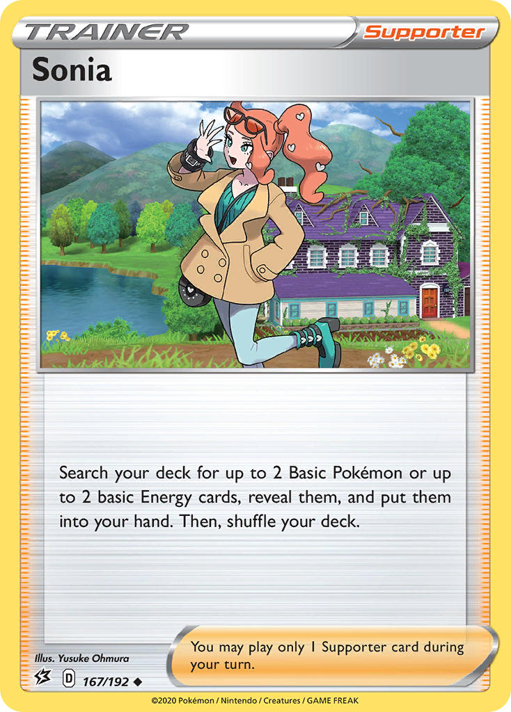Sonia 167/192 Reverse Uncommon - MissingNo.