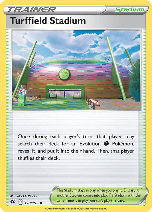 Turffield Stadium 170/192 Reverse Uncommon - MissingNo.