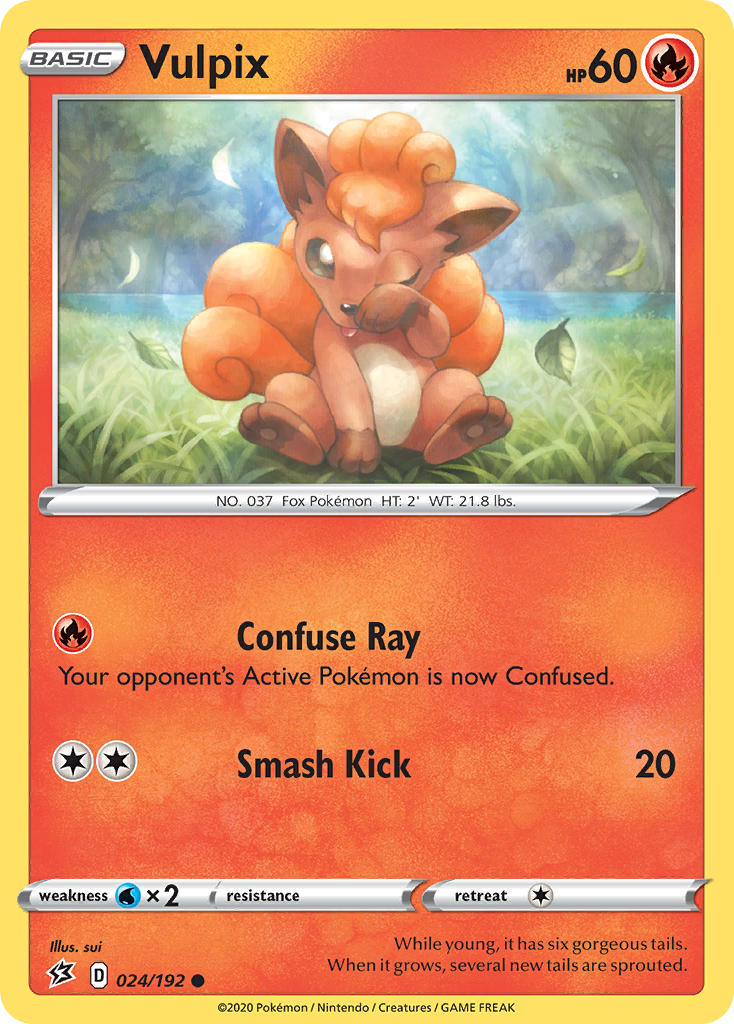 Vulpix 024/192 Reverse Common - MissingNo.