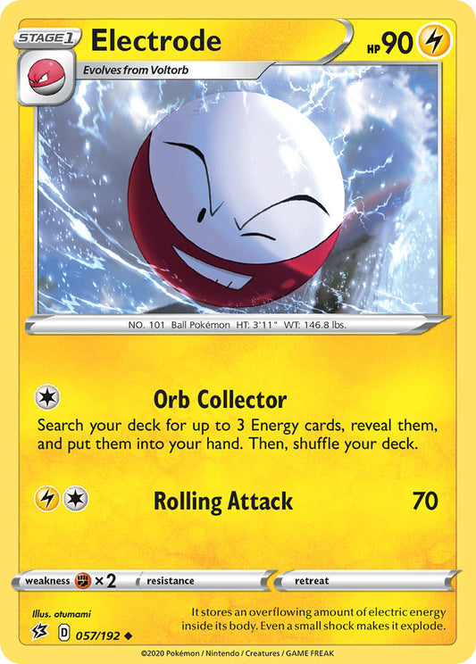Electrode 057/192 Reverse Uncommon - MissingNo.