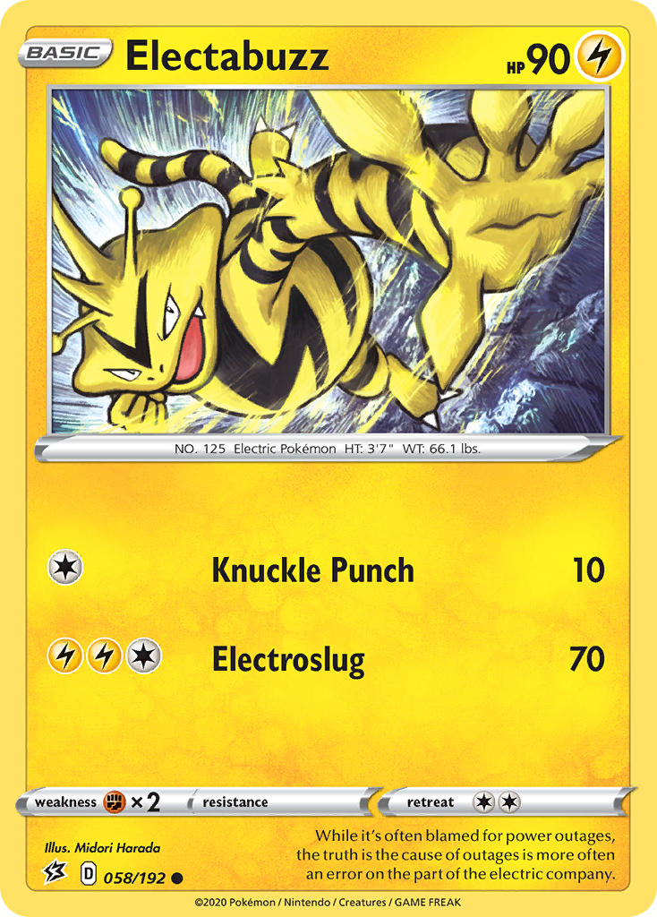 Electabuzz 058/192 Common - MissingNo.