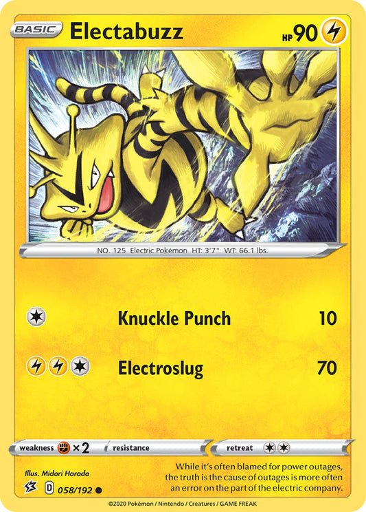 Electabuzz 058/192 Common - MissingNo.