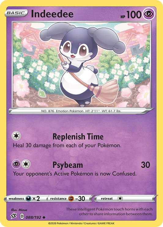 Indeedee 088/192 Uncommon - MissingNo.