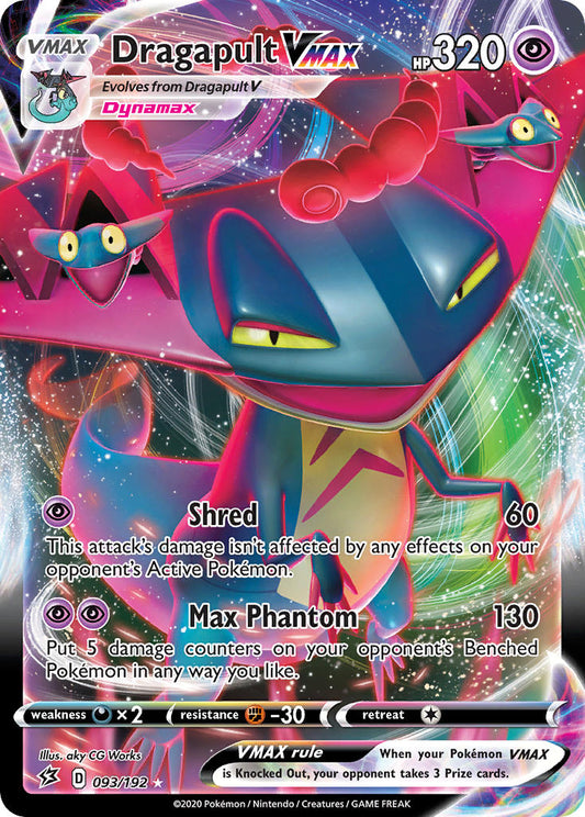 Dragapult VMAX 093/192 Holo Rare VMAX - MissingNo.