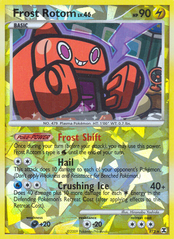 Frost Rotom RT2 Holo Rare - MissingNo.