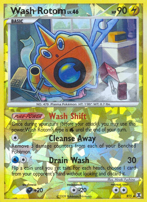 Wash Rotom RT5 Holo Rare - MissingNo.