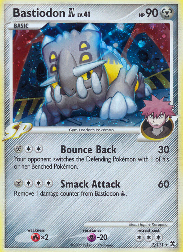 Bastiodon GL 2/111 Holo Rare - MissingNo.