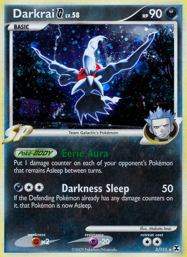 Darkrai G 3/111 Holo Rare - MissingNo.