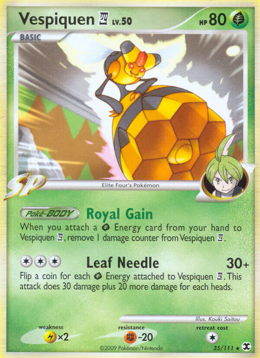 Vespiquen E4 35/111 Reverse Rare - MissingNo.