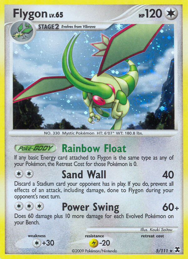 Flygon 5/111 Holo Rare - MissingNo.