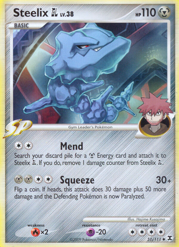 Steelix GL 51/111 Reverse Uncommon - MissingNo.