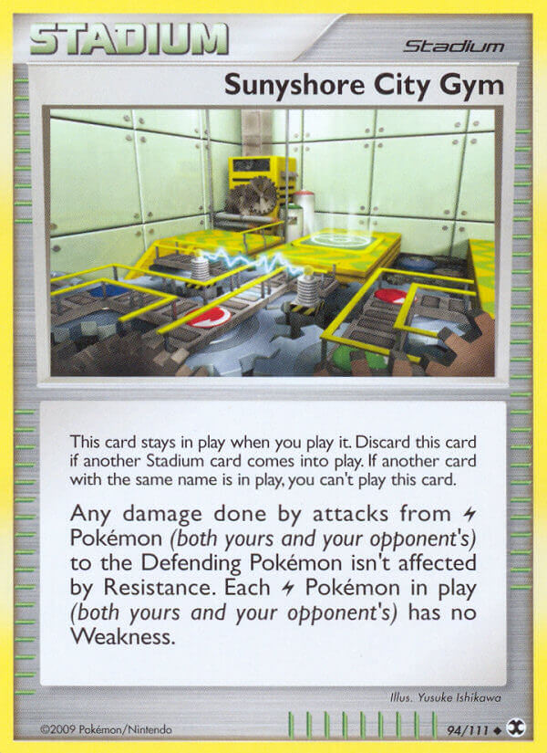 Sunyshore City Gym 94/111 Reverse Uncommon - MissingNo.