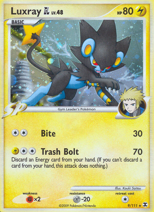 Luxray GL 9/111 Reverse Rare - MissingNo.