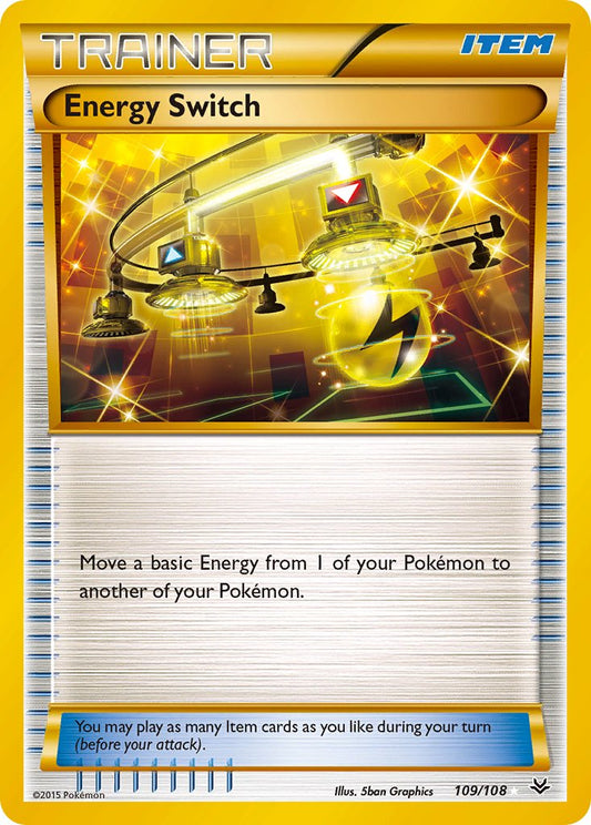 Energy Switch 109/108 Holo Secret Rare - MissingNo.