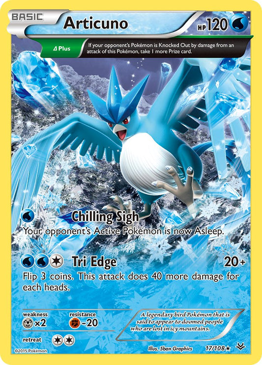 Articuno 17/108 Non-Holo Rare - MissingNo.