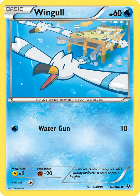 Wingull 18/108 Reverse Common - MissingNo.