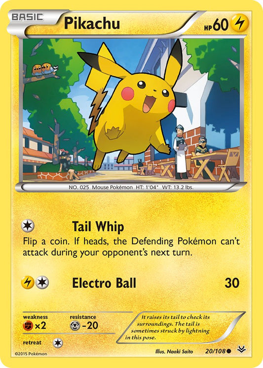 Pikachu 20/108 Build-A-Bear Workshop Stamp Promo - MissingNo.